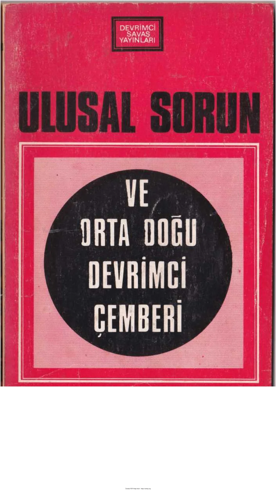 Devrimci Savaş Yayınları kapak görseli