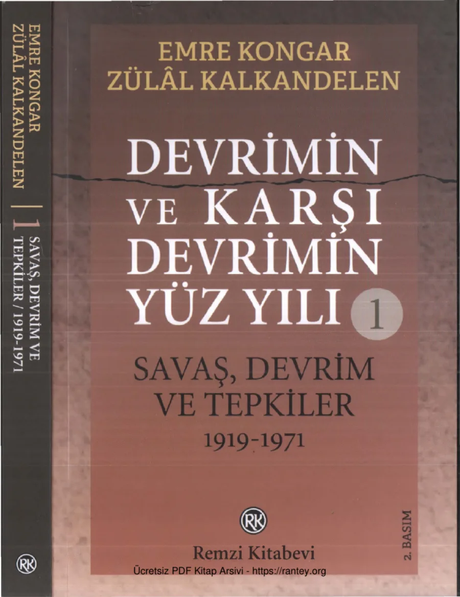 Devrimin ve Karşı Devrimin Yüz Yılı 1 kapak görseli