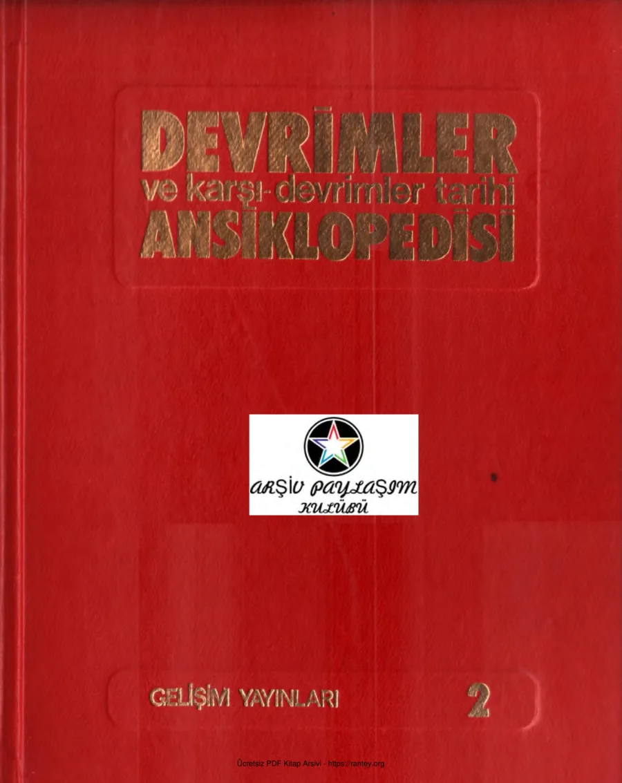 Devrimler ve Karşı Devrimler Ansiklopedisi 2 Gelişim Yayınları kapak görseli