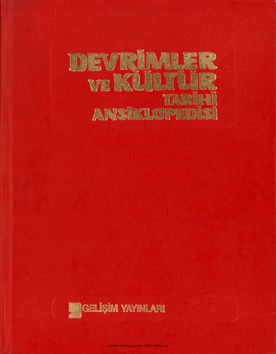 Devrimler ve Kültür Tarihi Ansiklopedisi Gelişim Yayınları kapak görseli