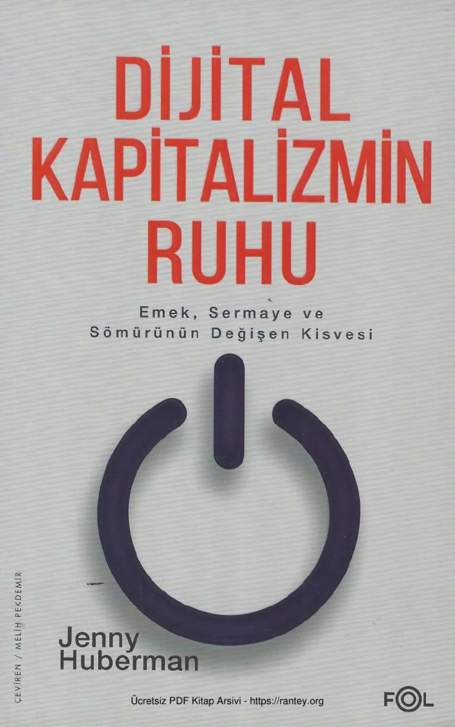 Dijital Kapitalizmin Ruhu kapak görseli