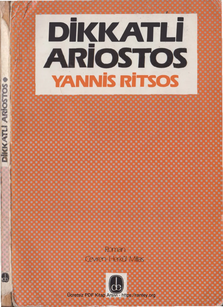 Dikkatli Ariostos kapak görseli