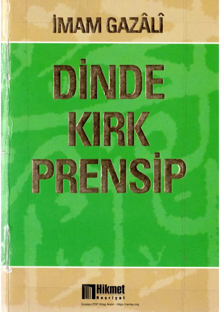 Dinde Kirk Prensip kapak görseli