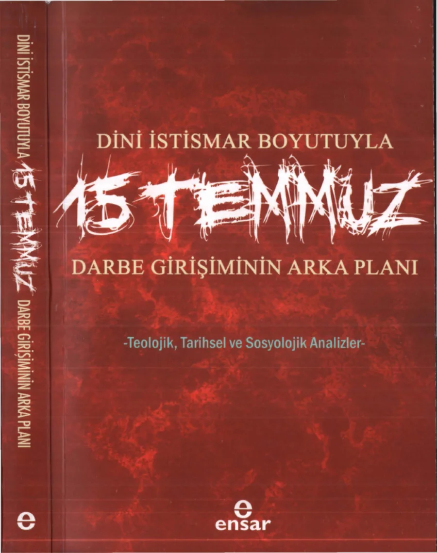 Dini İstismar Boyutuyla 15 Temmuz kapak görseli