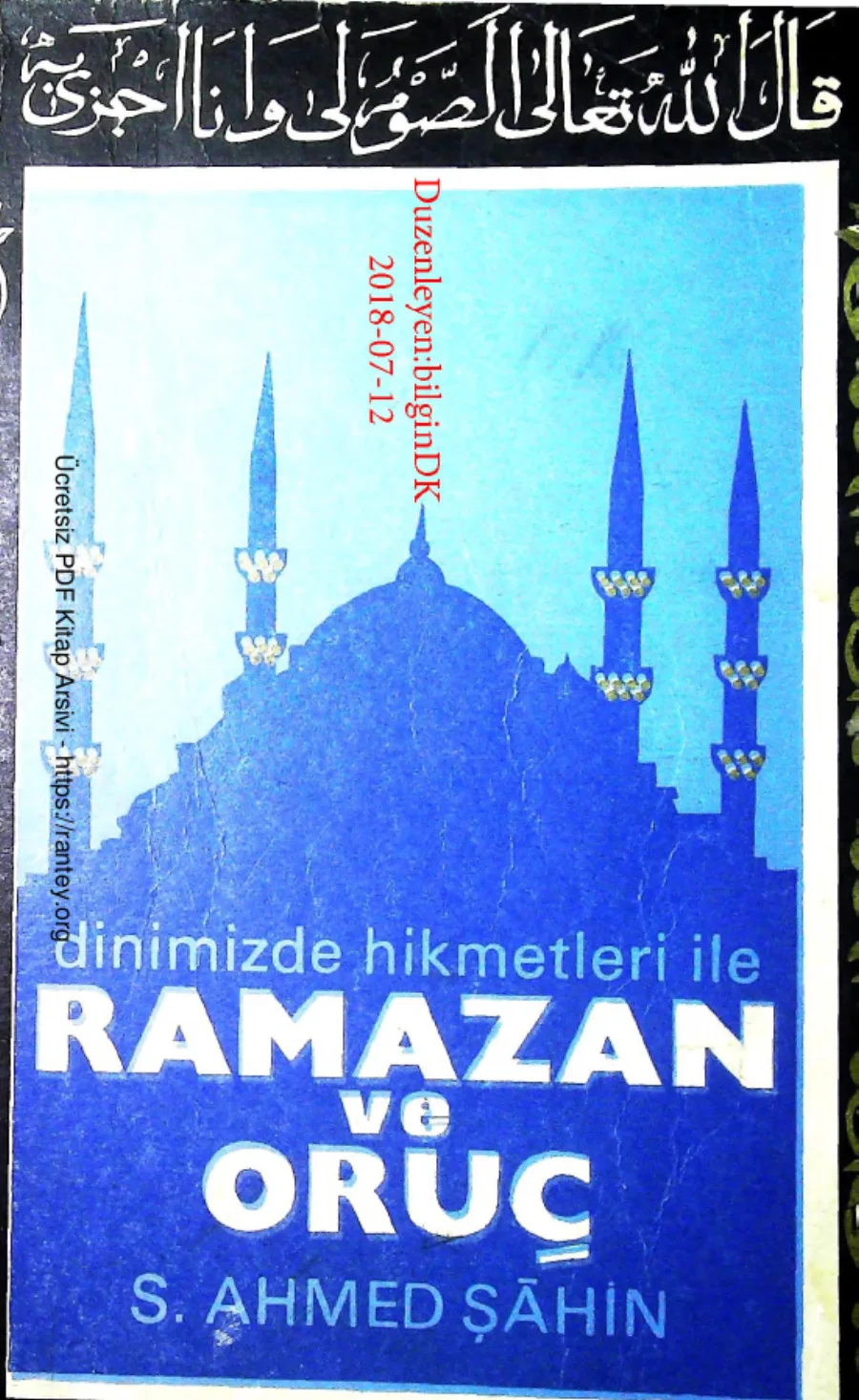 Dinimizde Hikmetleriyle Ramazan ve Oruc kapak görseli