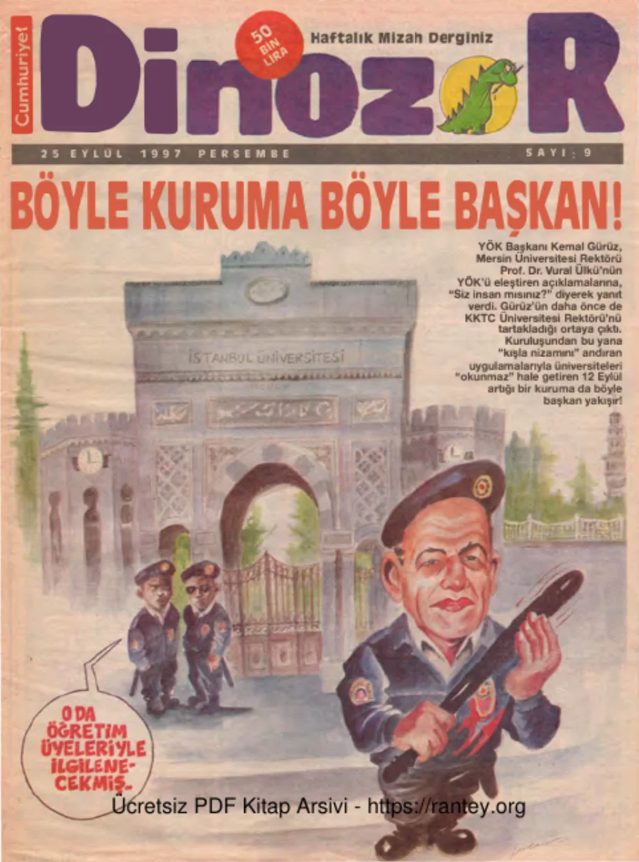 Dinozor Sayı 09 kapak görseli
