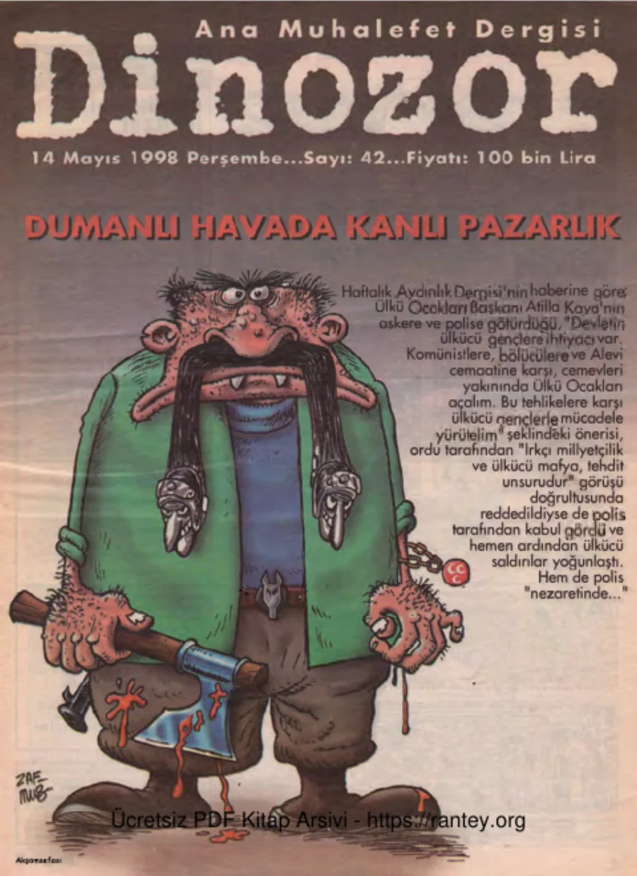 Dinozor Sayı 42 kapak görseli