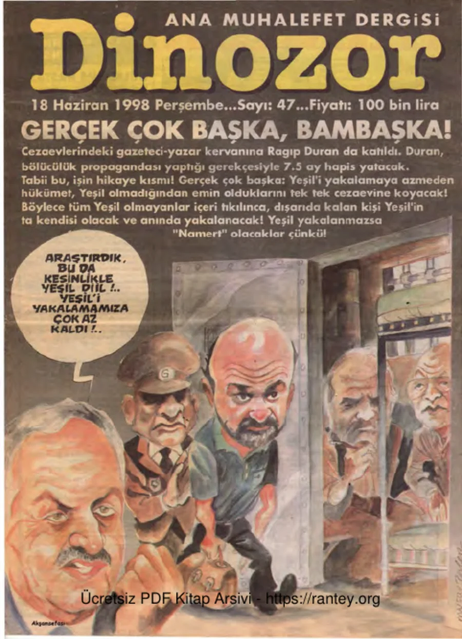 Dinozor Sayı 47 kapak görseli