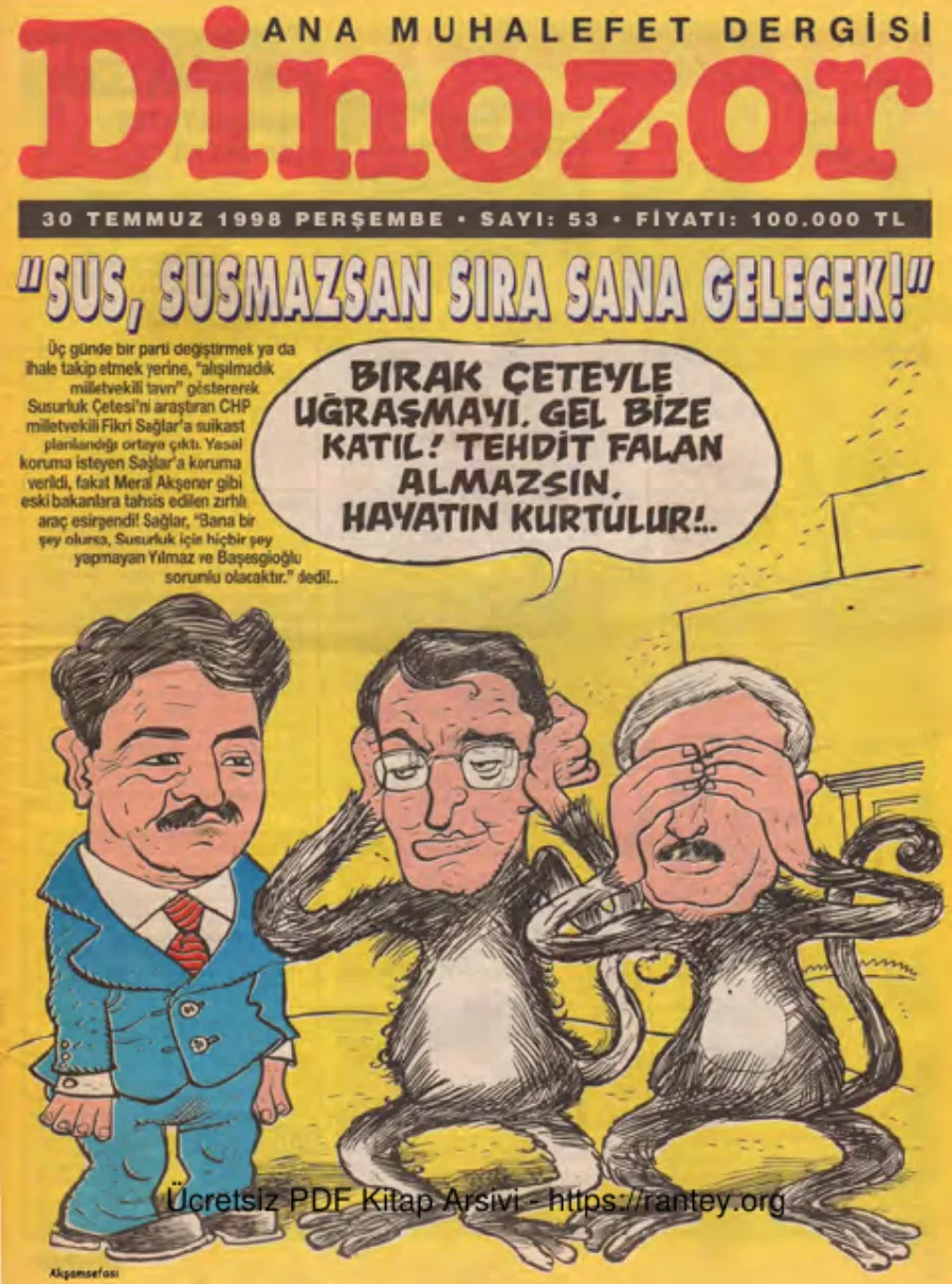 Dinozor Sayı 53 kapak görseli