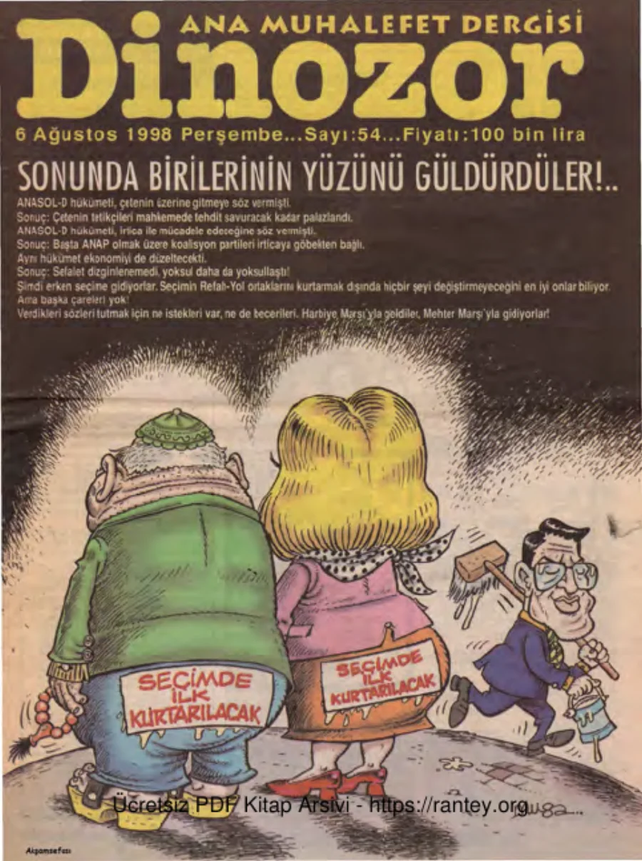 Dinozor Sayı 54 kapak görseli