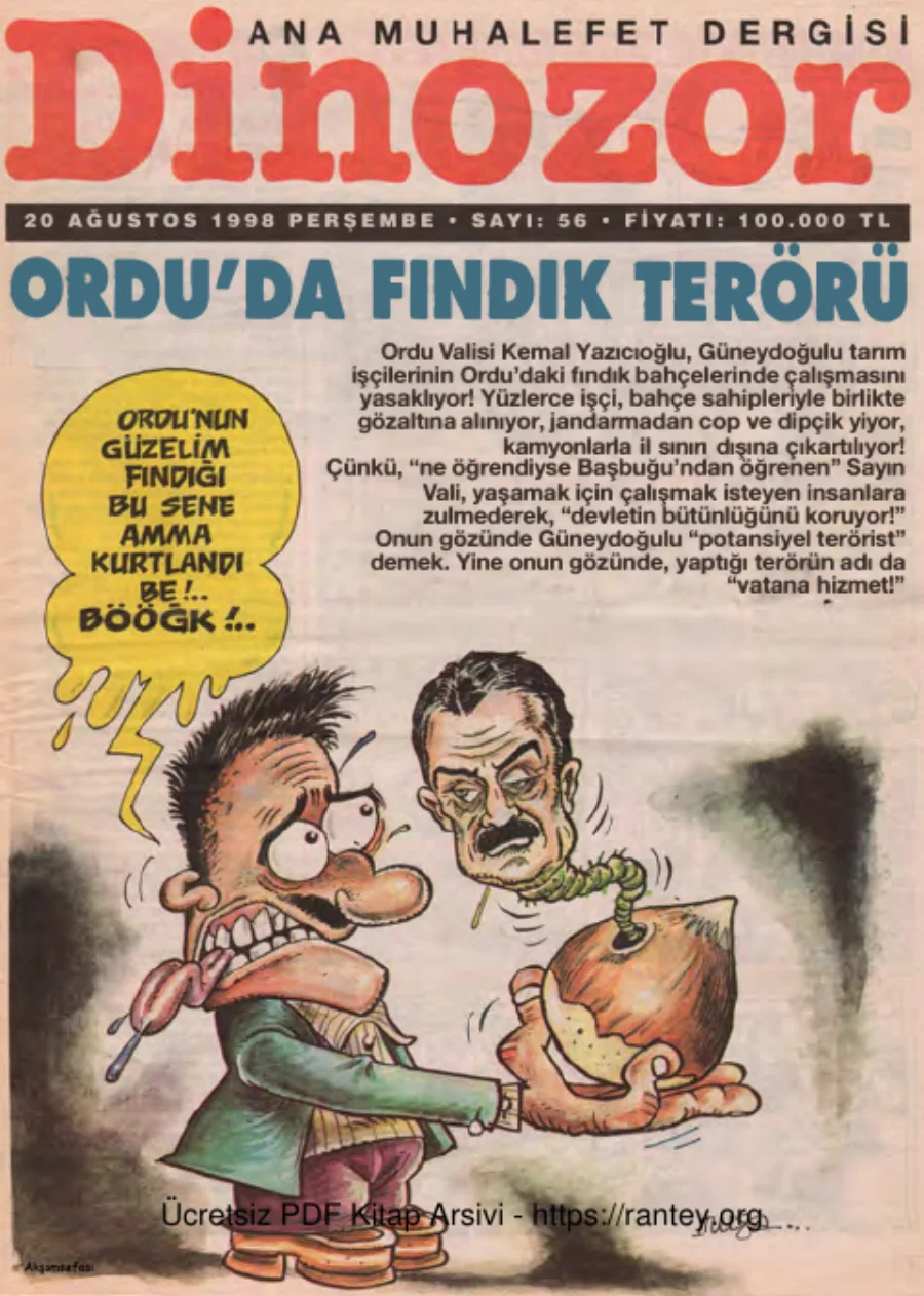 Dinozor Sayı 56 kapak görseli