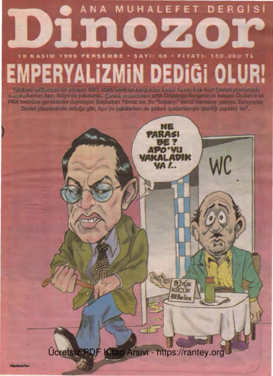 Dinozor Sayı 69 kapak görseli