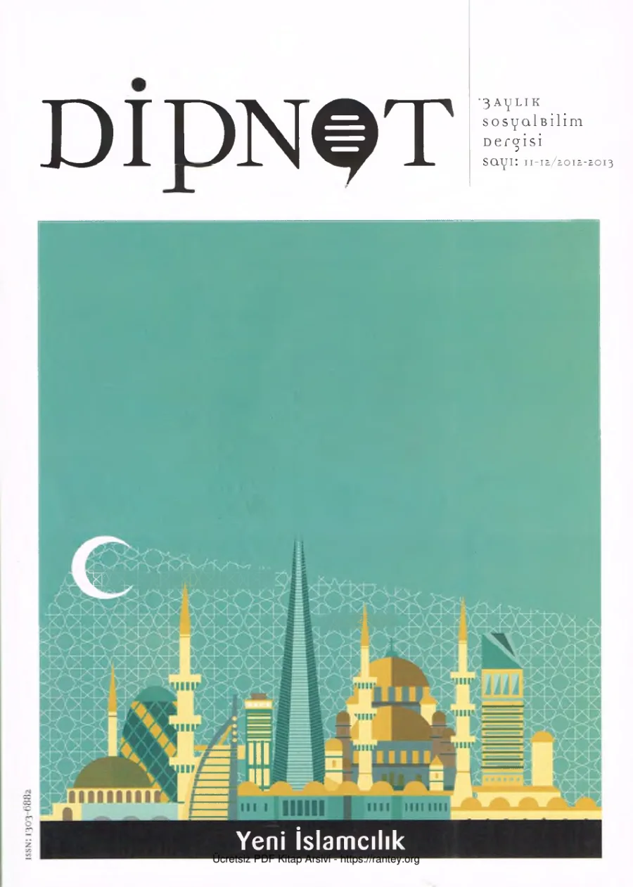 Dipnot Sayı 11-12 - Yeni İslamcılık kapak görseli