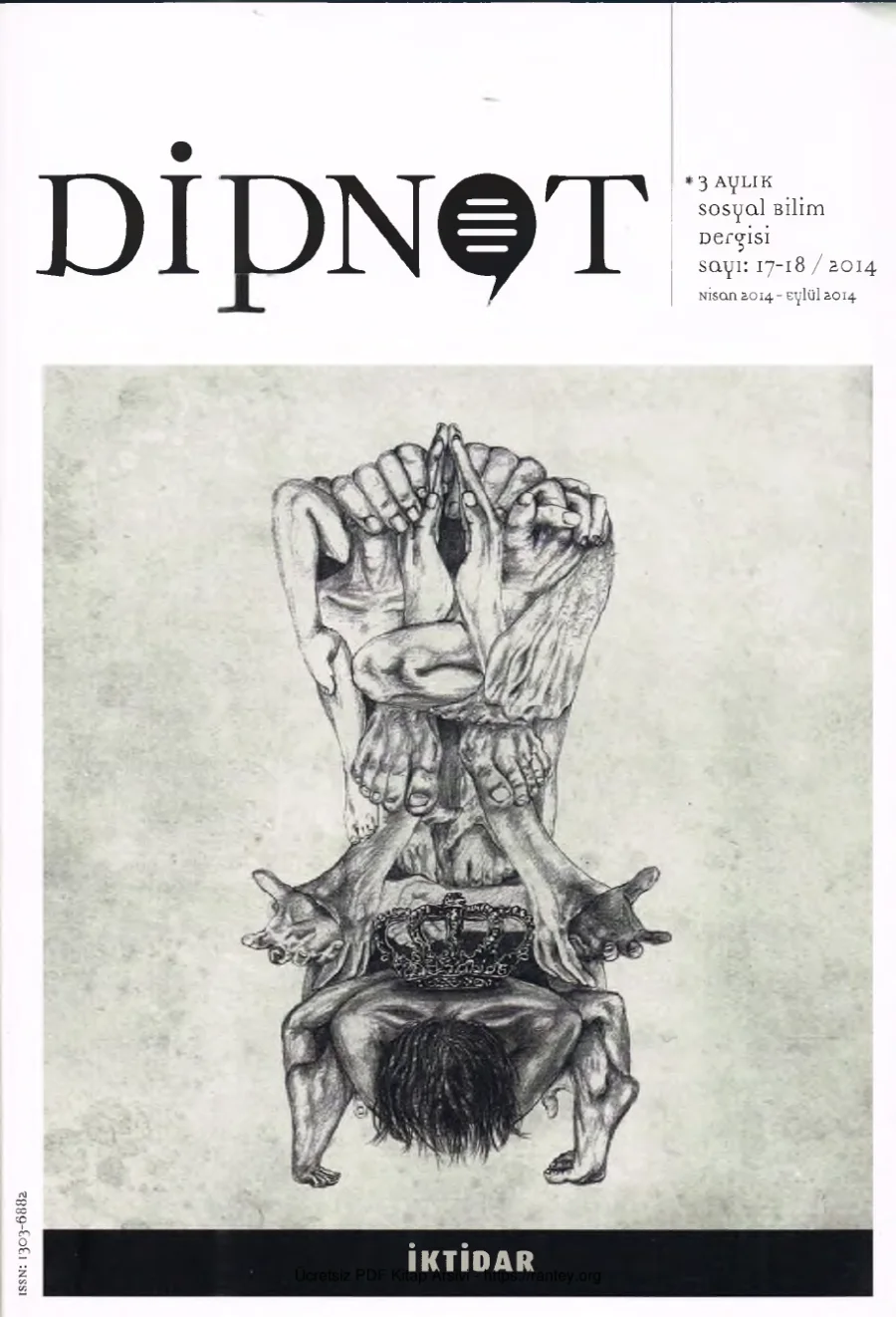 Dipnot Sayı 17-18 - İktidar kapak görseli