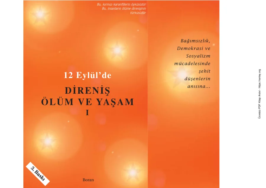 Direniş Ölüm ve Yaşam 1 kapak görseli