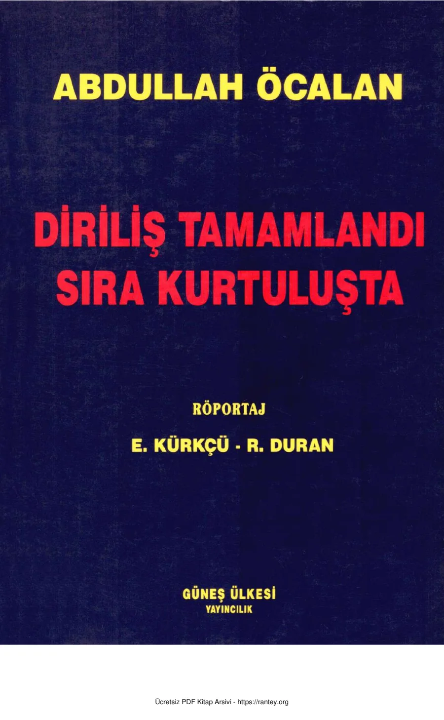 Diriliş Tamamlandı Sıra Kurtuluşta kapak görseli