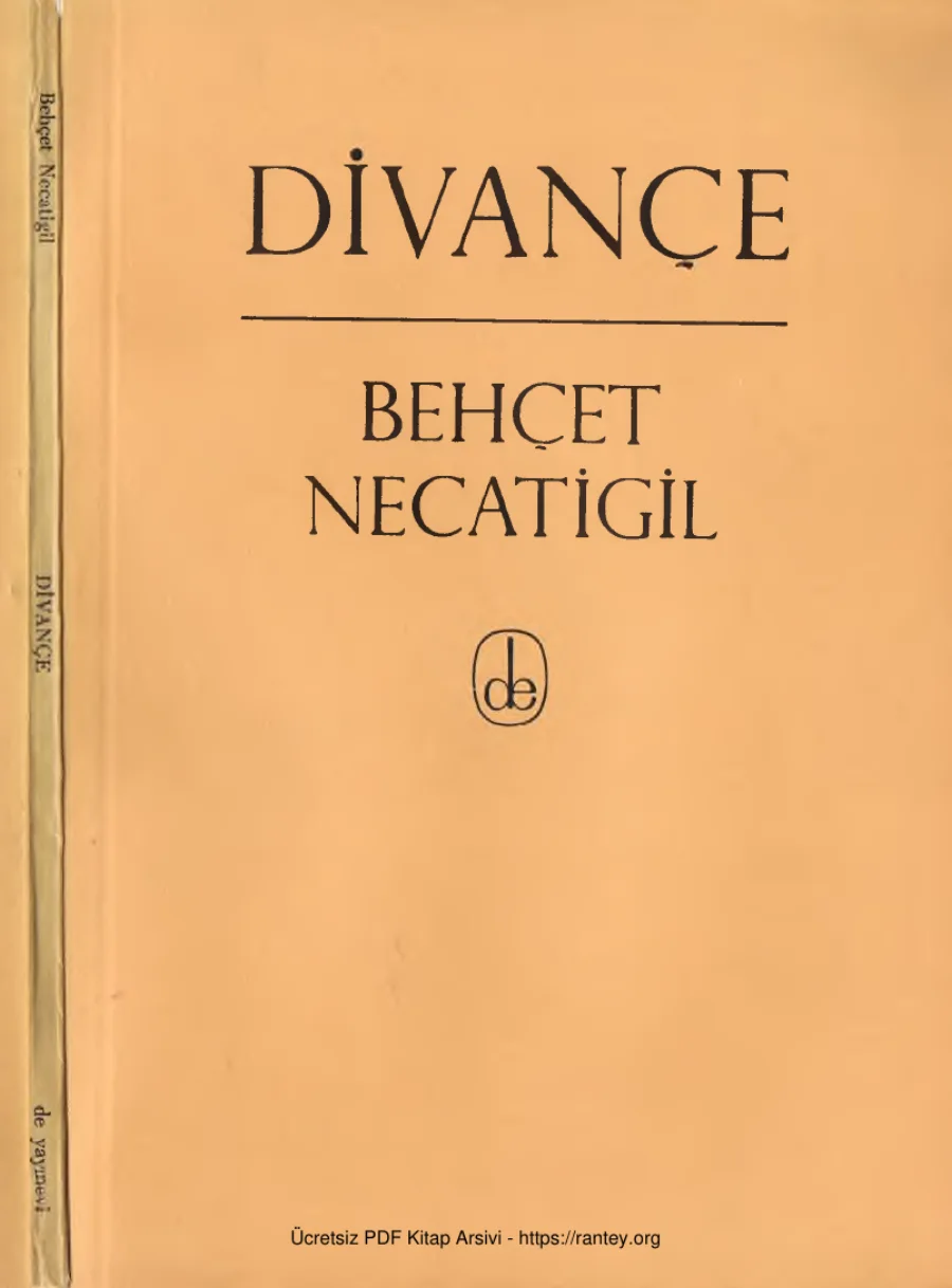 Divançe De Yayınları kapak görseli