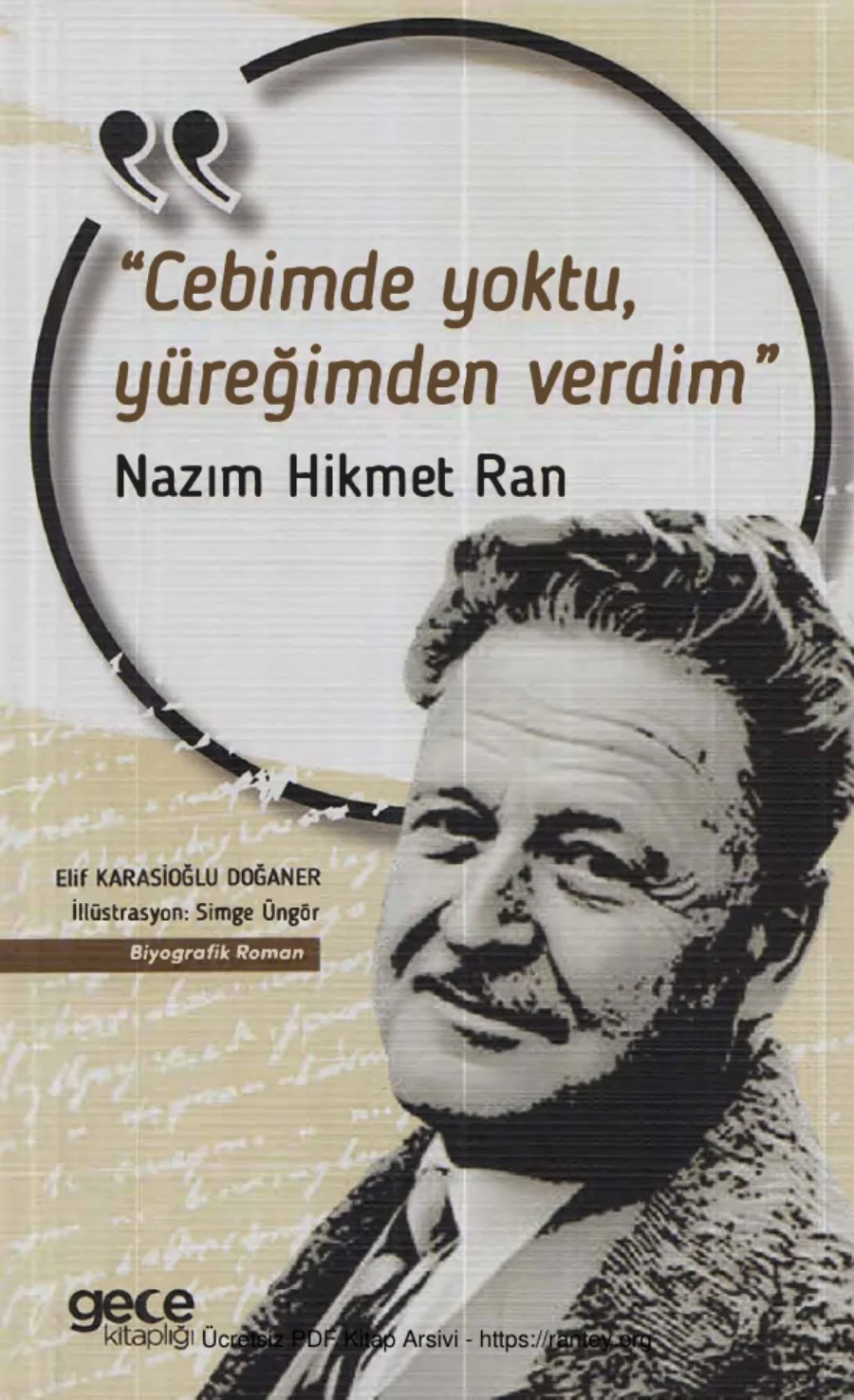 Doğaner Nazım Hikmet Ran kapak görseli