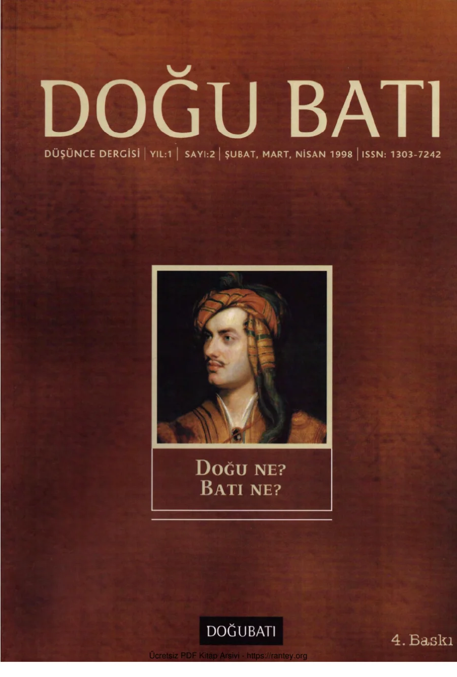 Doğu Batı Sayı 02: Doğu Ne? Batı Ne? kapak görseli