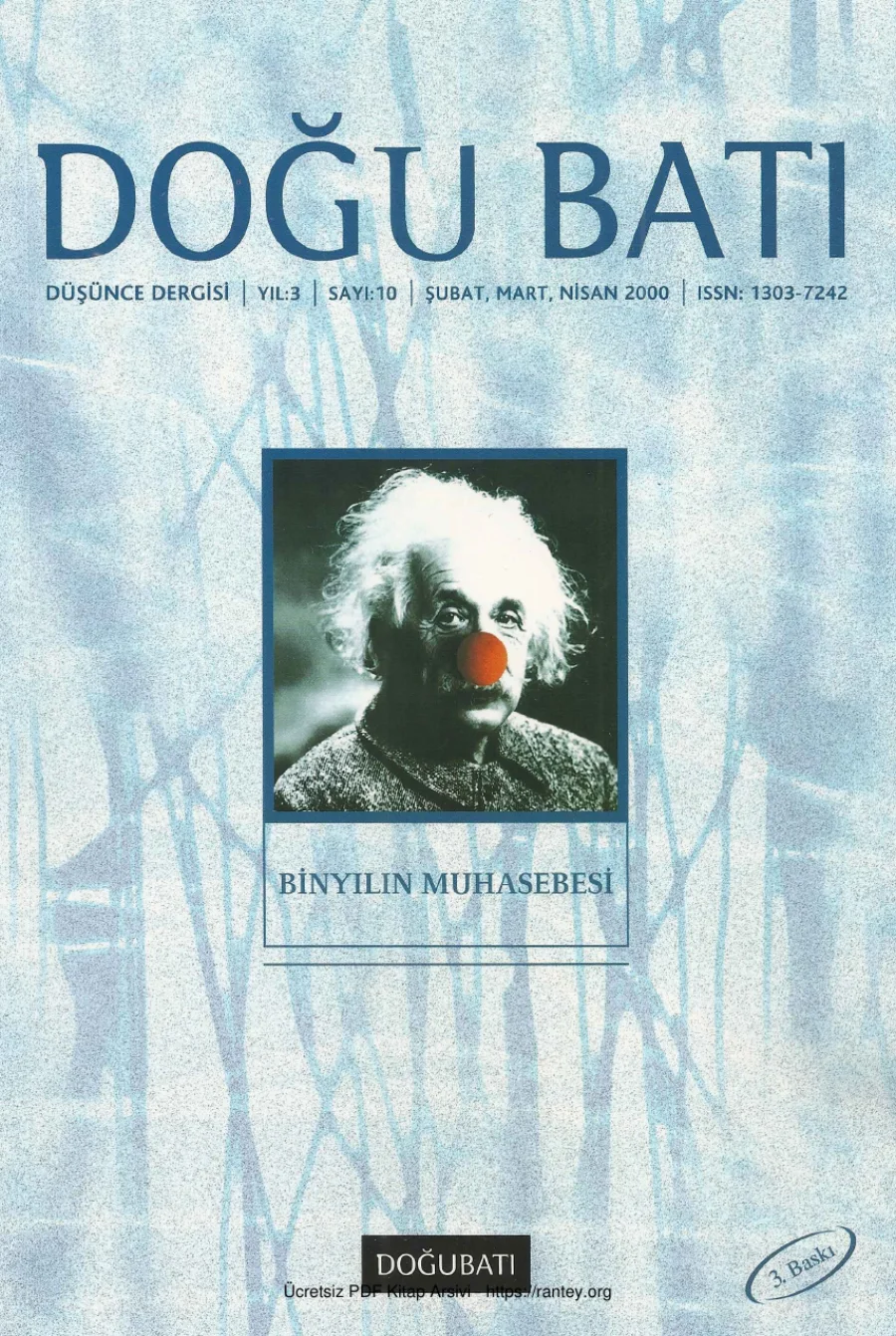 Doğu Batı Sayı 10 Binyılın Muhasebesi kapak görseli
