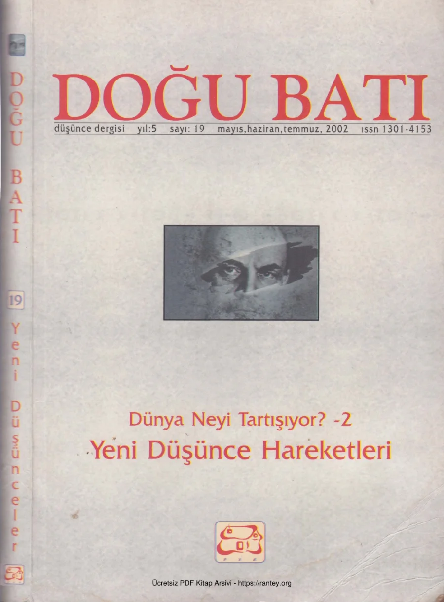 Doğu Batı Sayı 19: Yeni Düşünce Hareketleri - Dünya Neyi Tartışıyor 2 kapak görseli