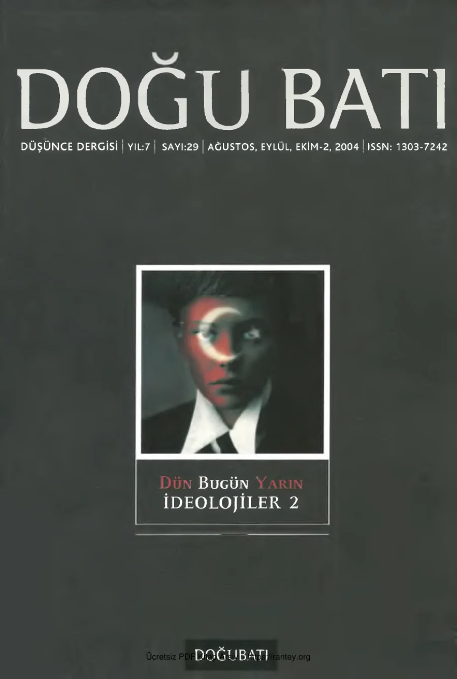 Doğu Batı Sayı 29 İdeolojiler II kapak görseli