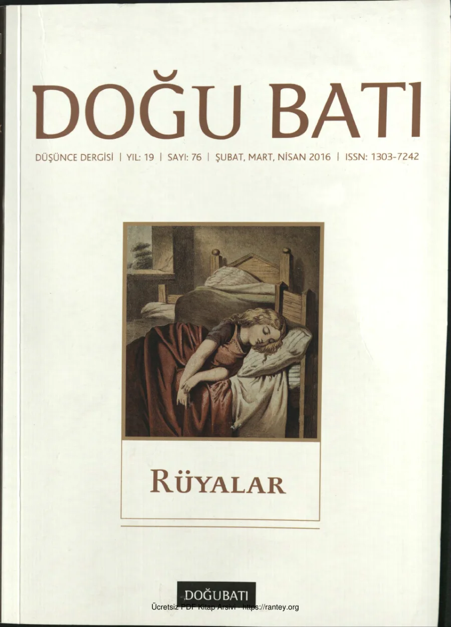 Doğu Batı Sayı 76 Rüyalar kapak görseli