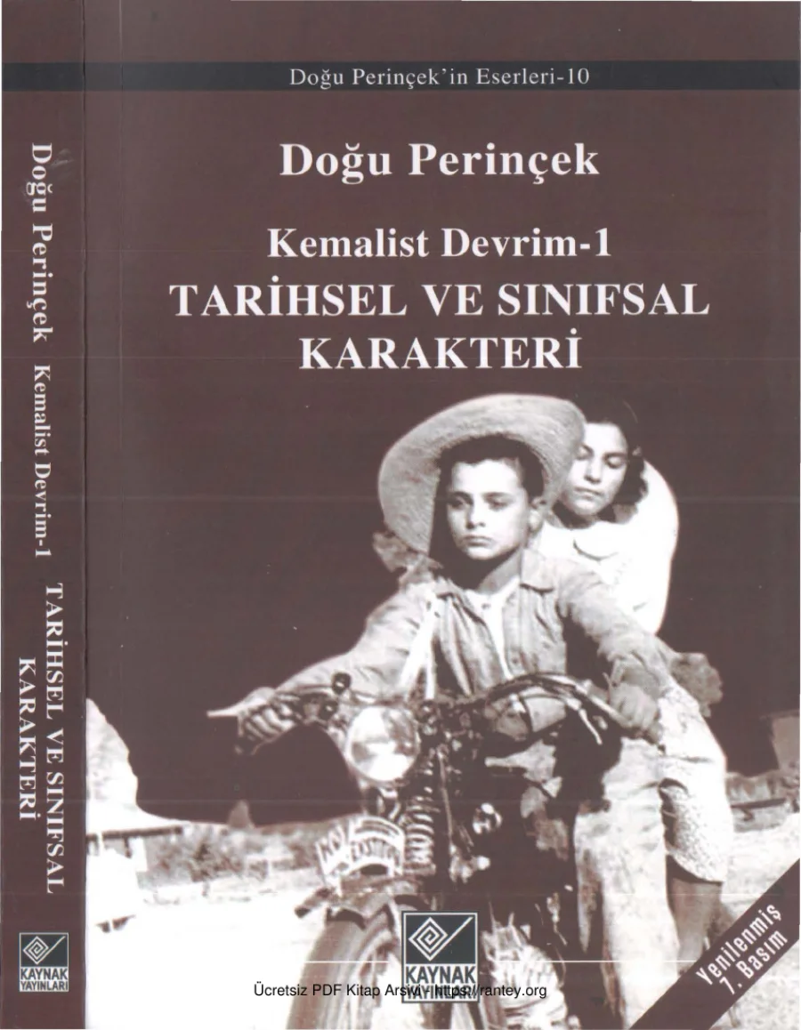 Doğu Perinçek Kemalist Devrim I Tarihsel ve Sınıfsal Karakteri kapak görseli