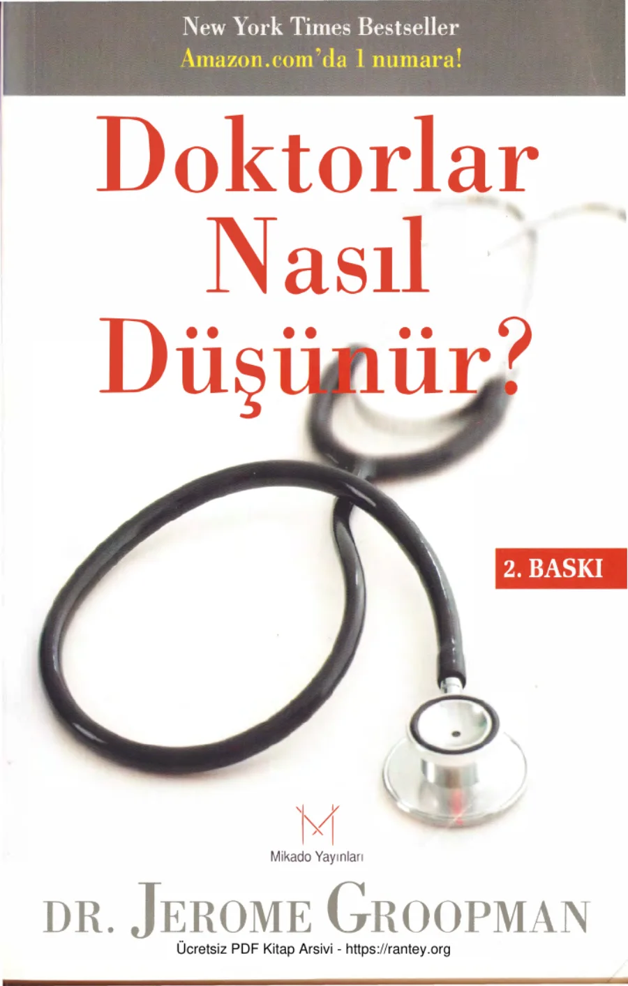 Doktorlar Nasıl Düşünür Mikado Yayınları kapak görseli
