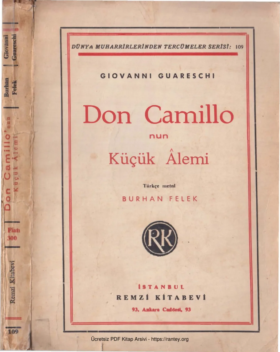 Don Camillo'nun Küçük Alemi kapak görseli