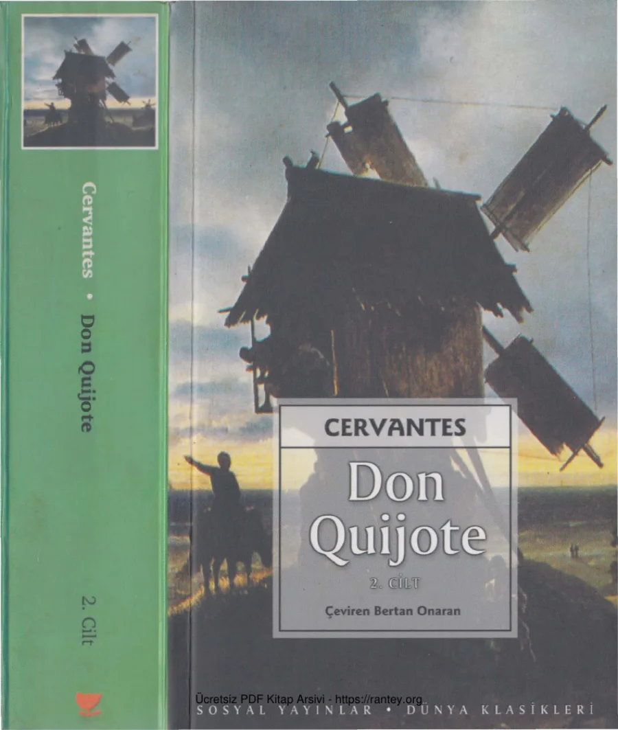 Don Quijote Cilt II kapak görseli