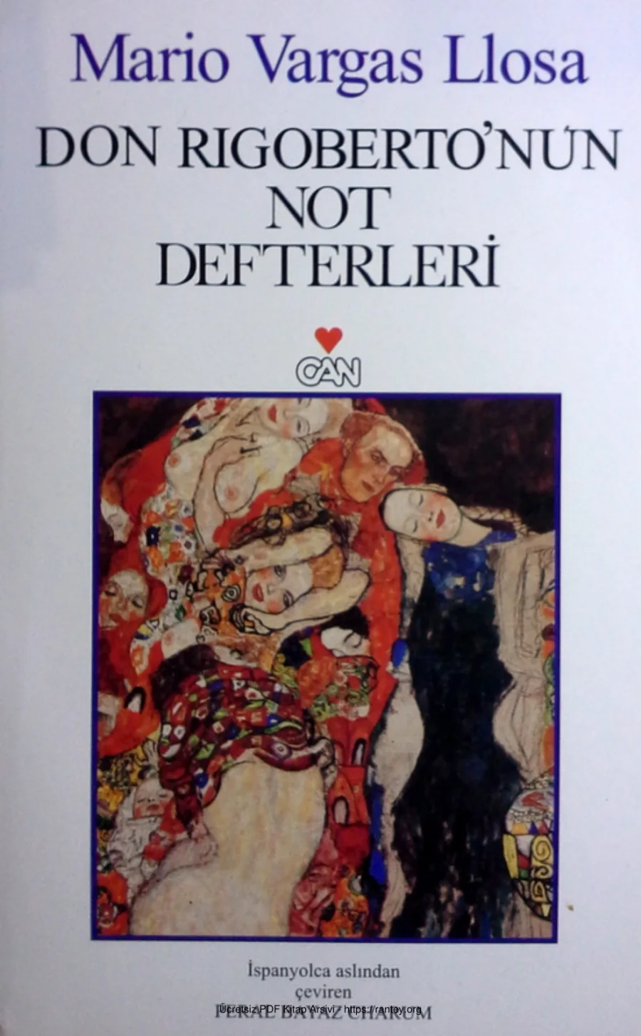 Don Rigoberto nun Not Defteri kapak görseli