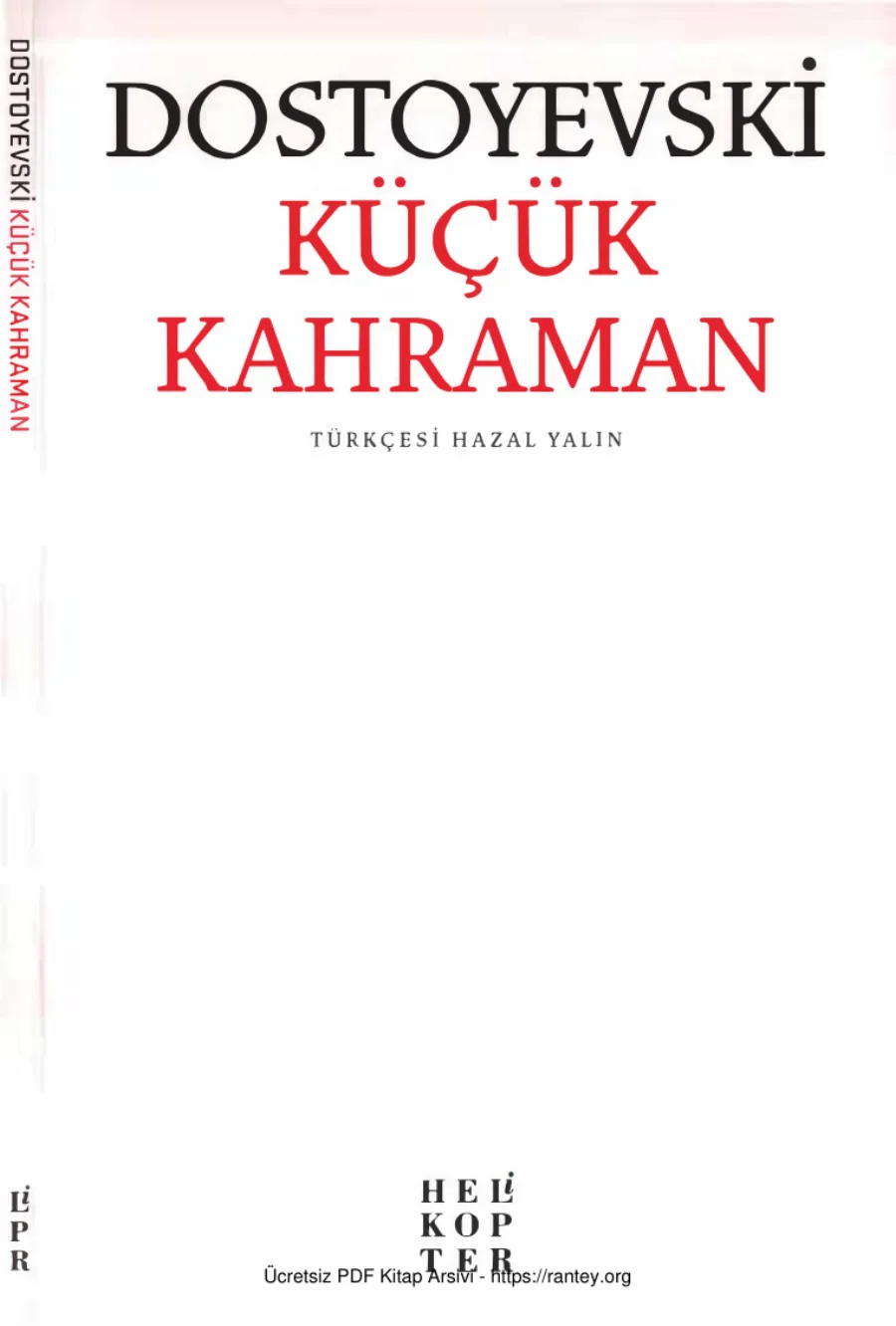 Dostoyevski Küçük Kahraman kapak görseli