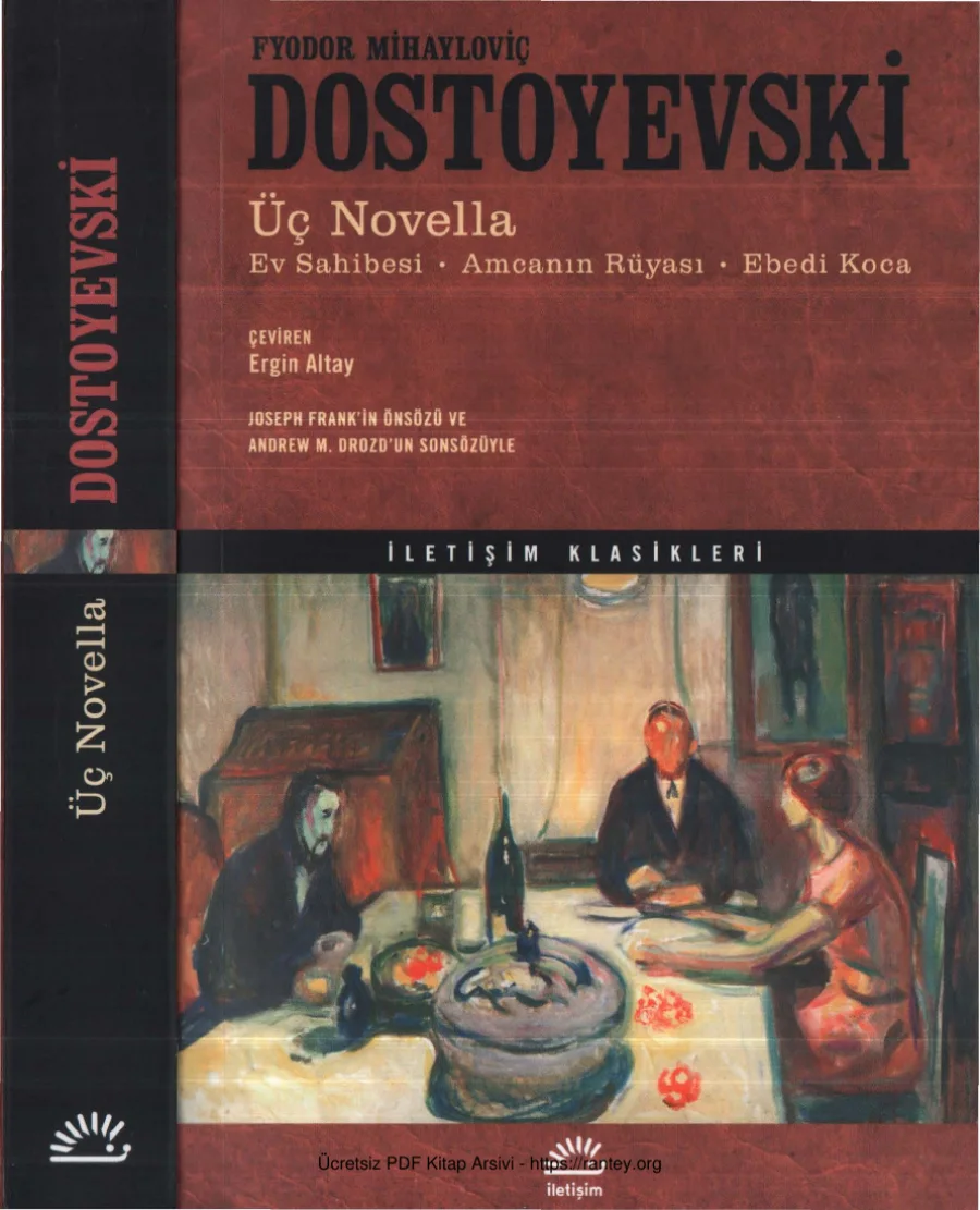 Dostoyevski Üç Novella kapak görseli