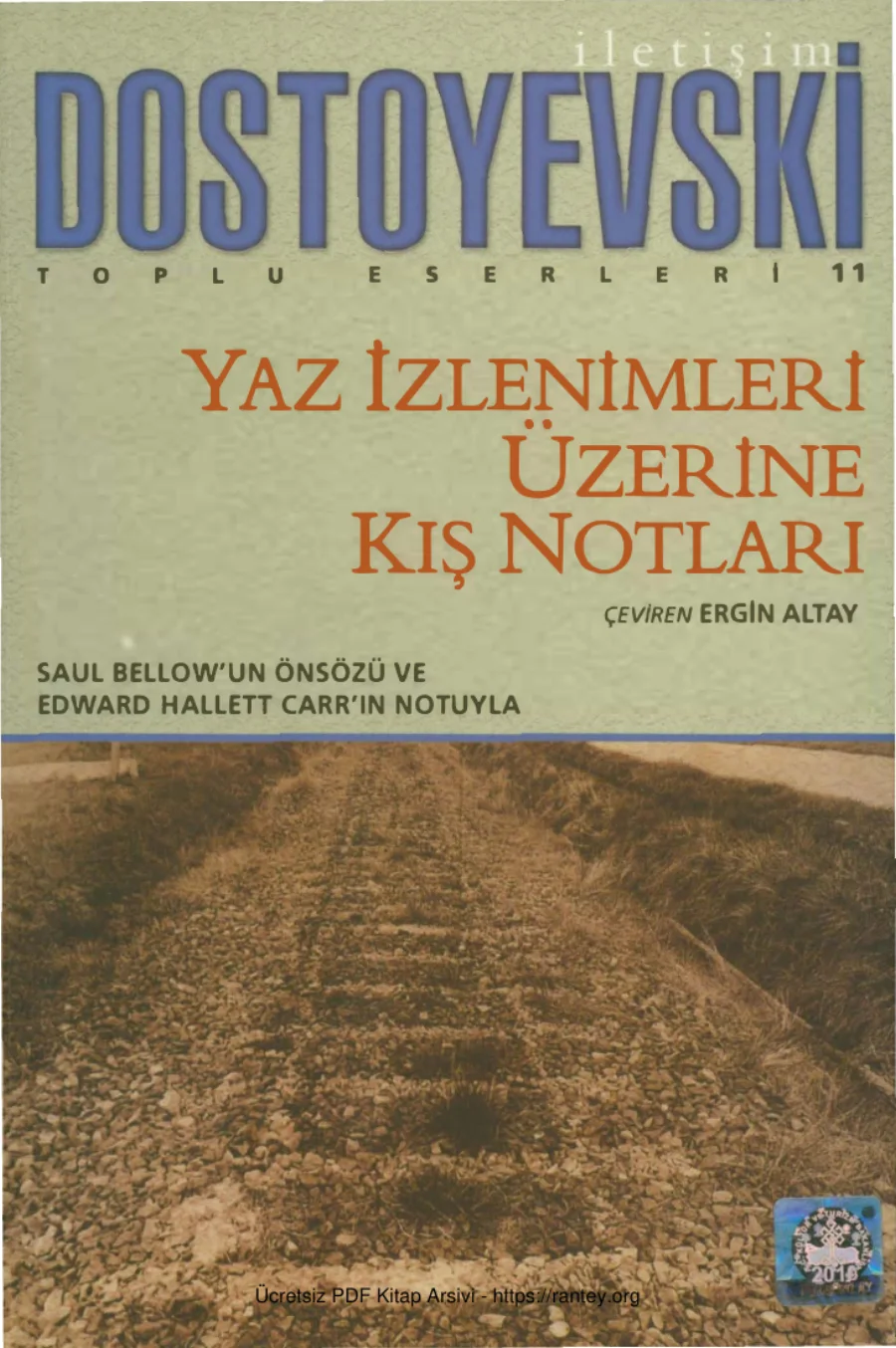 Dostoyevski Yaz İzlenimleri Üzerine Kış Notları kapak görseli