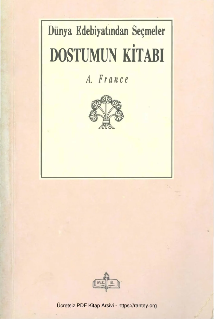 Dostumun Kitabı MEB Yyınları kapak görseli