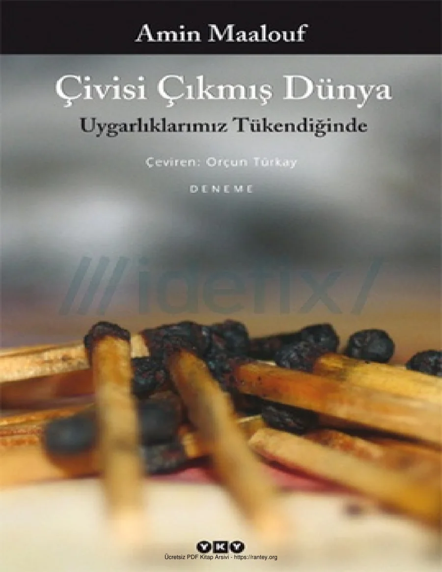 Dünya Amin Maalouf kapak görseli