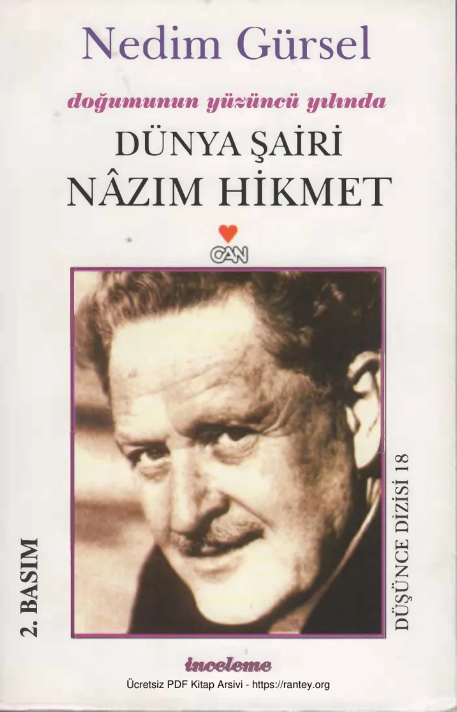 Dünya Şairi Nâzım Hikmet kapak görseli