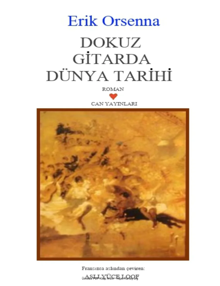 Dünya Tarihi Erik Orsenna kapak görseli