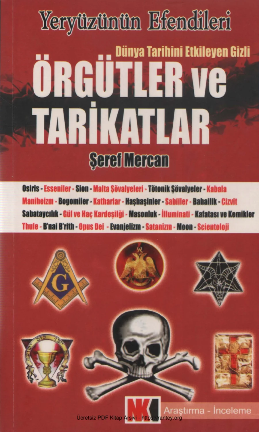 Dünya Tarihini Etkileyen Gizli Örgütler ve Tarikatlar Nokta Kitap kapak görseli