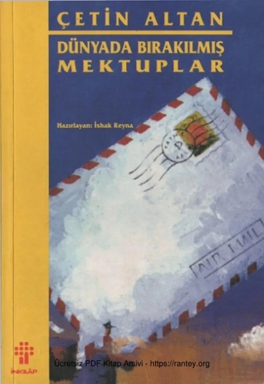 Dünyada Bırakılmış Mektuplar Inkılap Yayınları kapak görseli