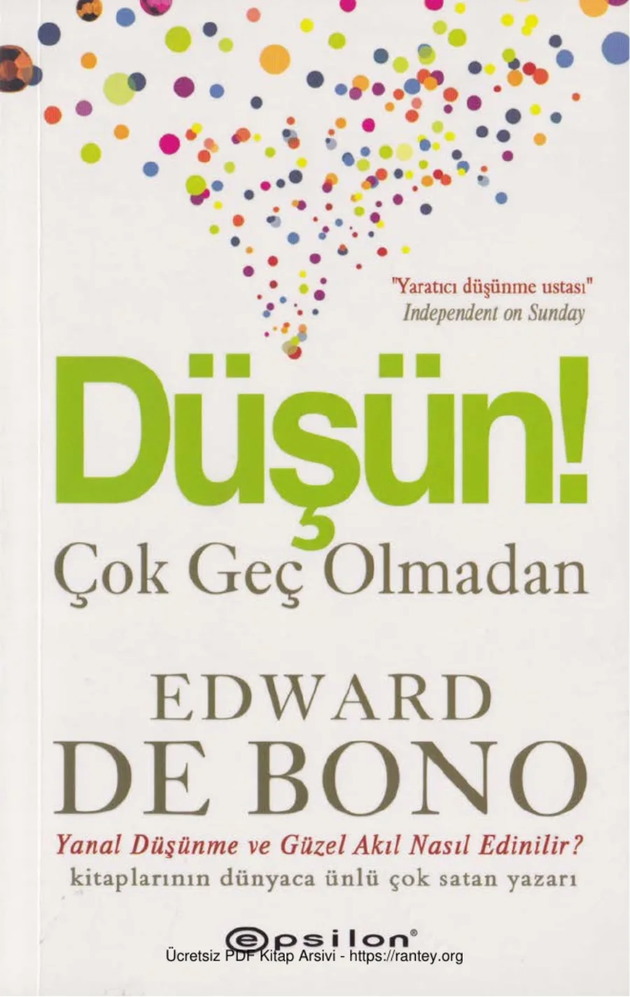 Düşün Çok Geç Olmadan kapak görseli
