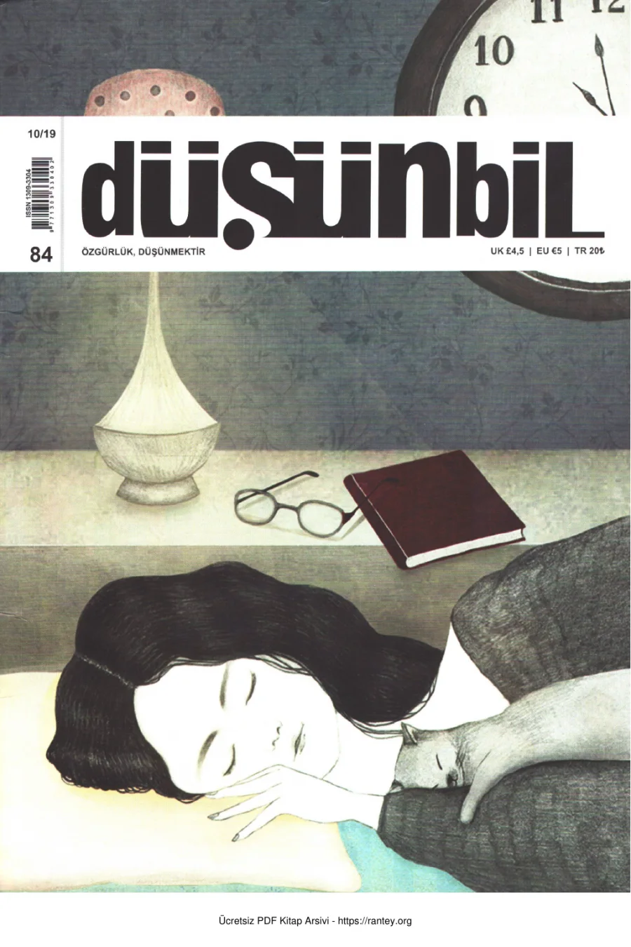 Düşünbil Sayı 084 Ekim 2019 Sevinç kapak görseli