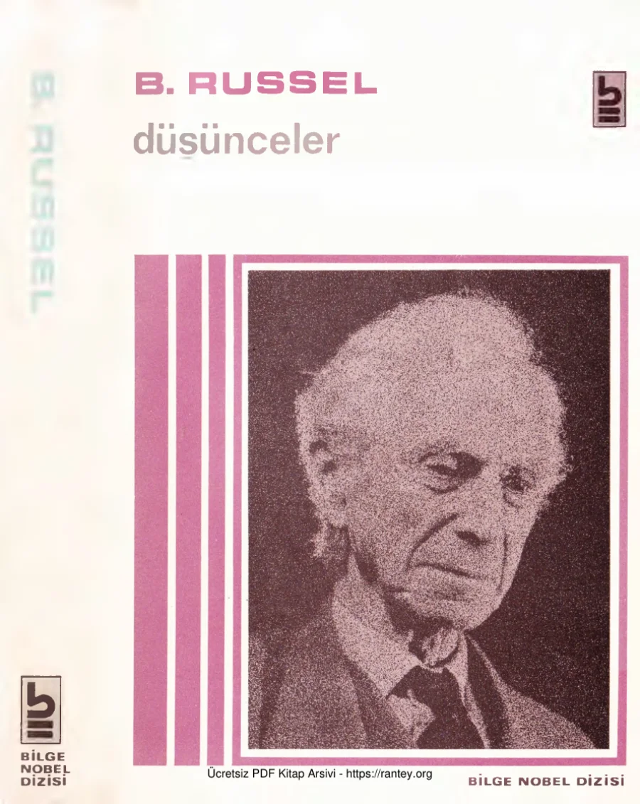 Düşünceler Bilge Yayınları kapak görseli