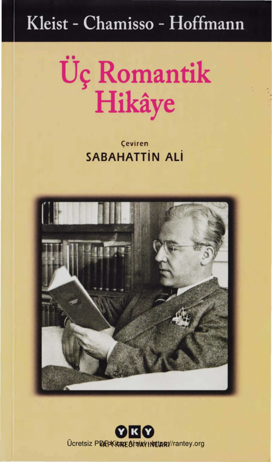 E T A Hoffmann Kleist Chamisso Üç Romantik Hikaye kapak görseli