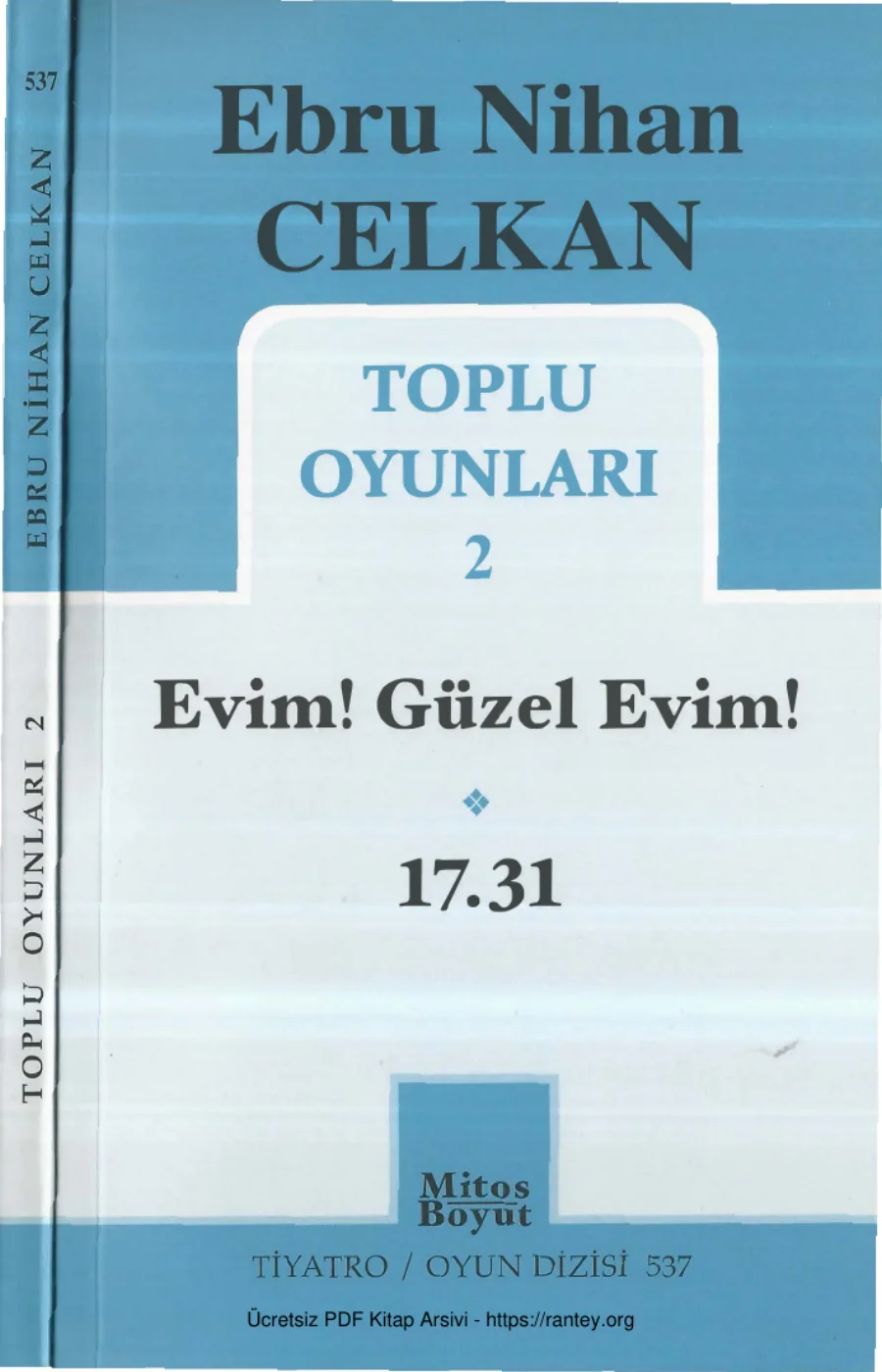 Ebru Nihan Celkan Toplu Oyunlar 2 Evim Güzel Evim 17 31 kapak görseli