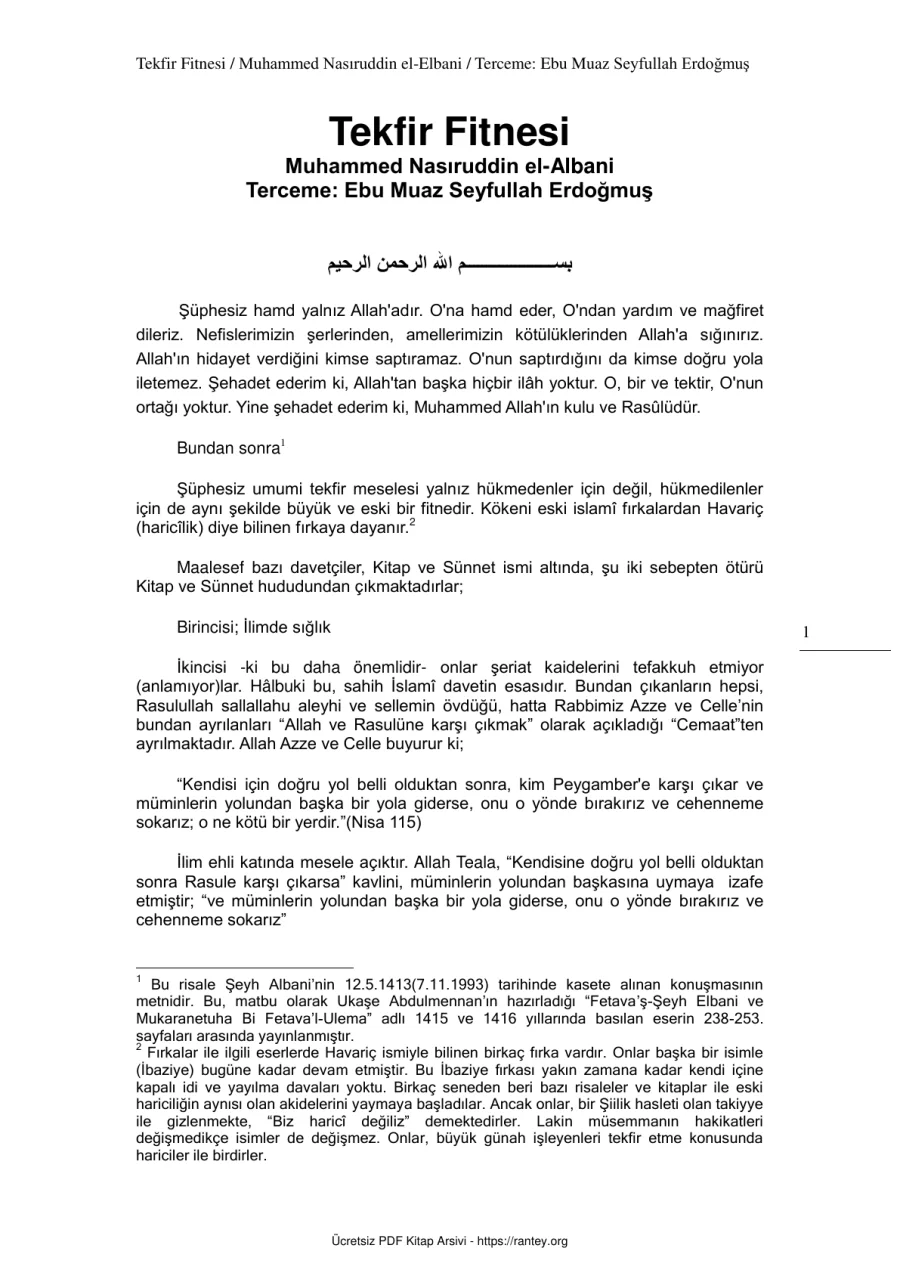 Ebu Abdulmumin Tekin Mıhçı kapak görseli
