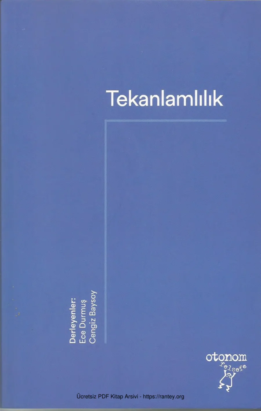 Ece Durmuş Cengiz BaysoyTekanlamlılık kapak görseli