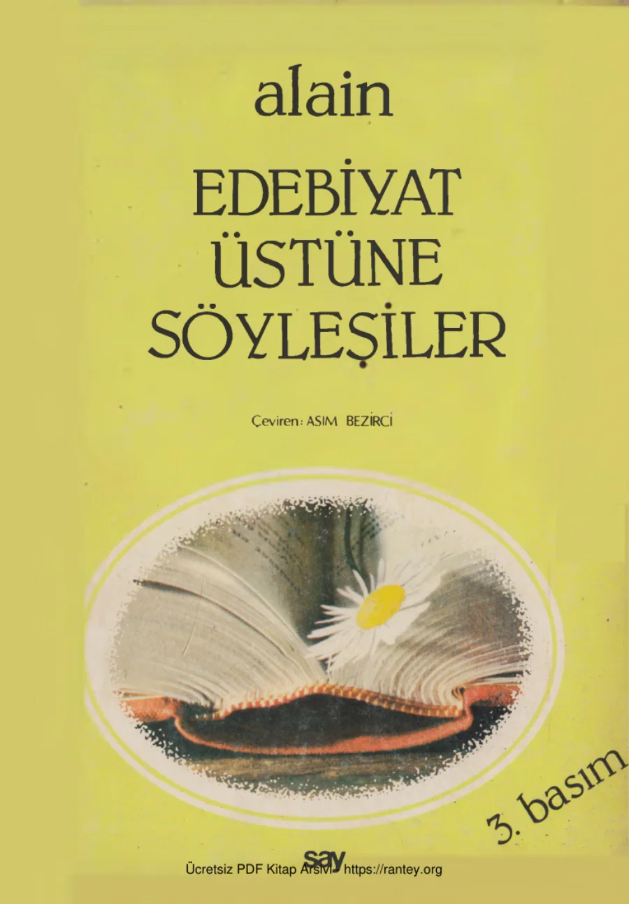 Edebiyat Üstüne Söyleşiler kapak görseli