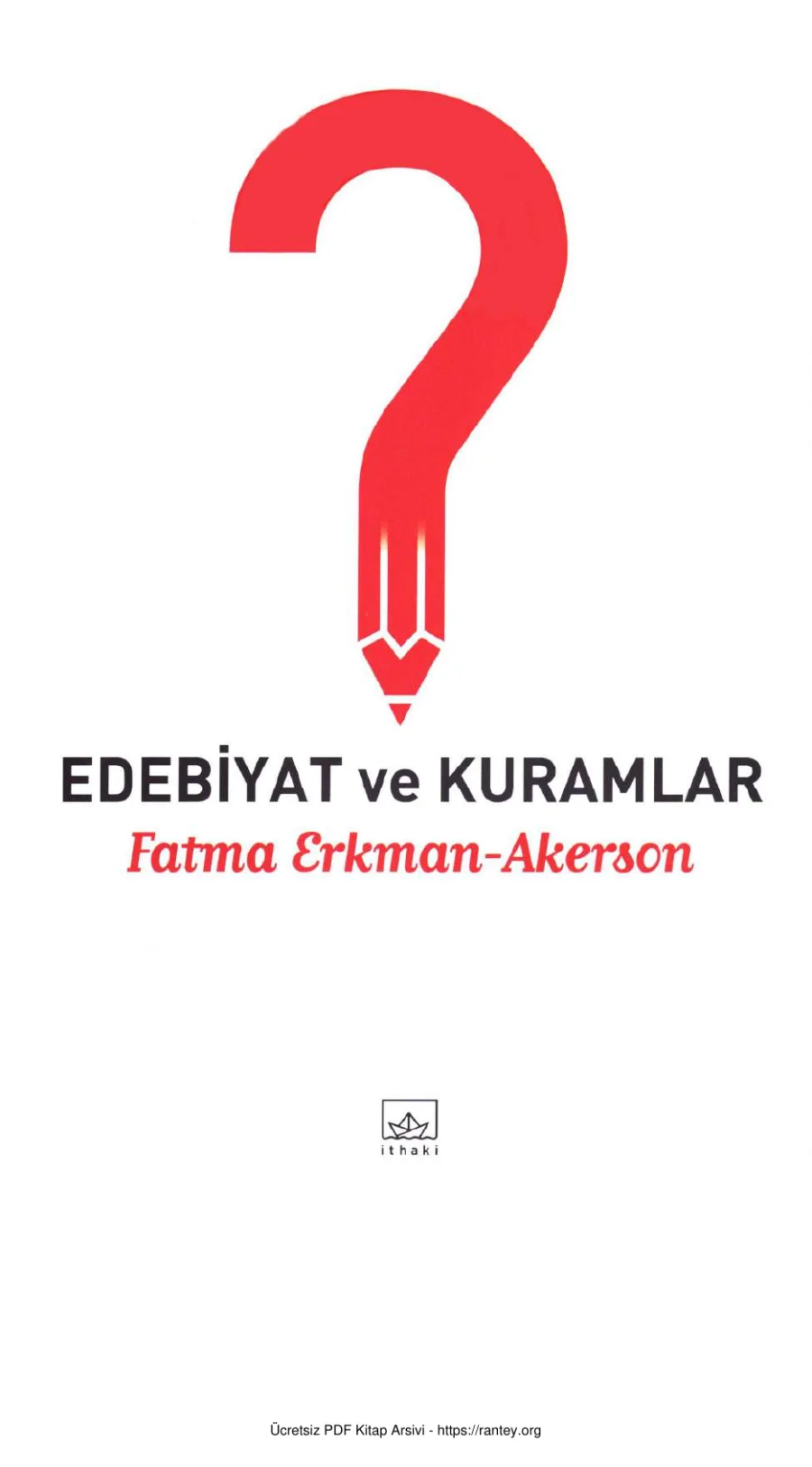 Edebiyat ve Kuramlar kapak görseli